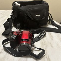 Nikon Camera And Bag 