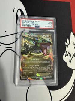 2012 Rayquaza Pokemon B & W #85 Dragons Exalted PSA 9 