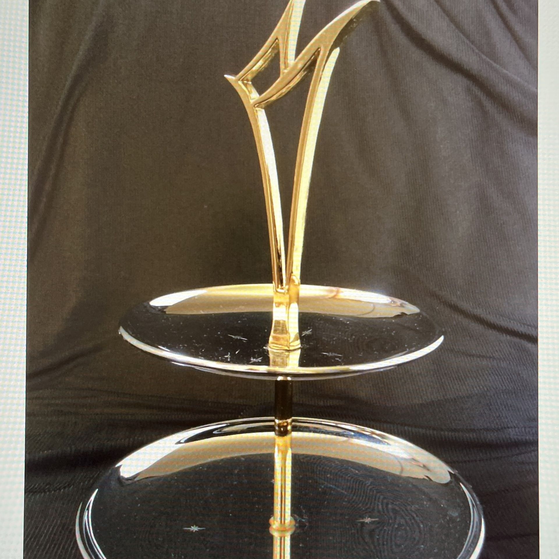 Vintage RIVIERA Two-tier Serving Tray