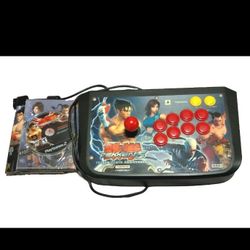 TEKKEN 5 TENTH ANNIVERSARY JOYSTICK CONTROLLER COMES WITH GAME 