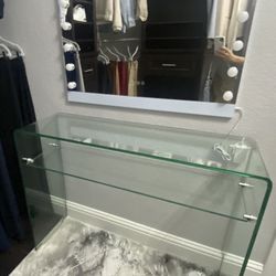 Glass Vanity Table