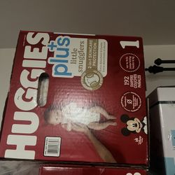 Huggies -size 1 (192 Count). 