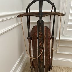 Vintage 30’s “Flying Arrow” Sled 🛷 With Original Logo/Paint, Mint !
