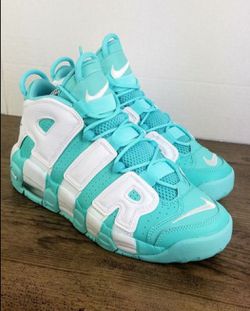 Nike Air More Uptempo GS Kids Island Green PIPPEN Basketball for