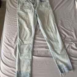 Levi's light wash 721 high rise skinny jeans