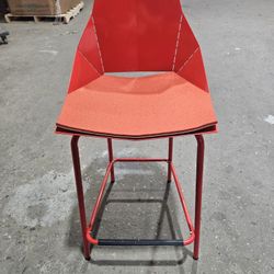 Chair- BluDot Real Good Barstool (Red)