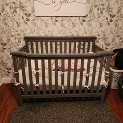Crib, Matching Changing Table and Infant Carseat