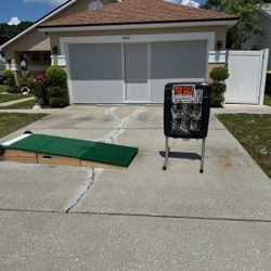 Portable Pitching Mound / Baseball Net 