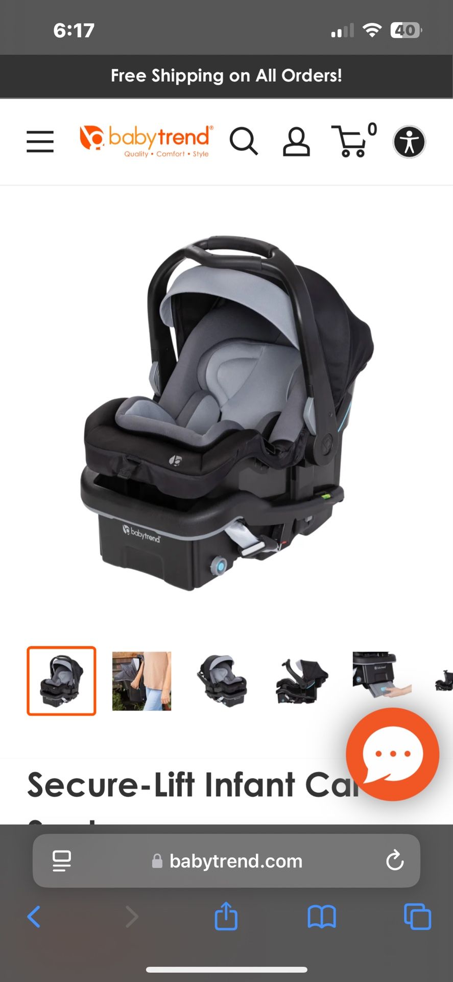 Brand New Car seat