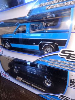 Maisto 1:18 diecast grand national buick  c10 1974