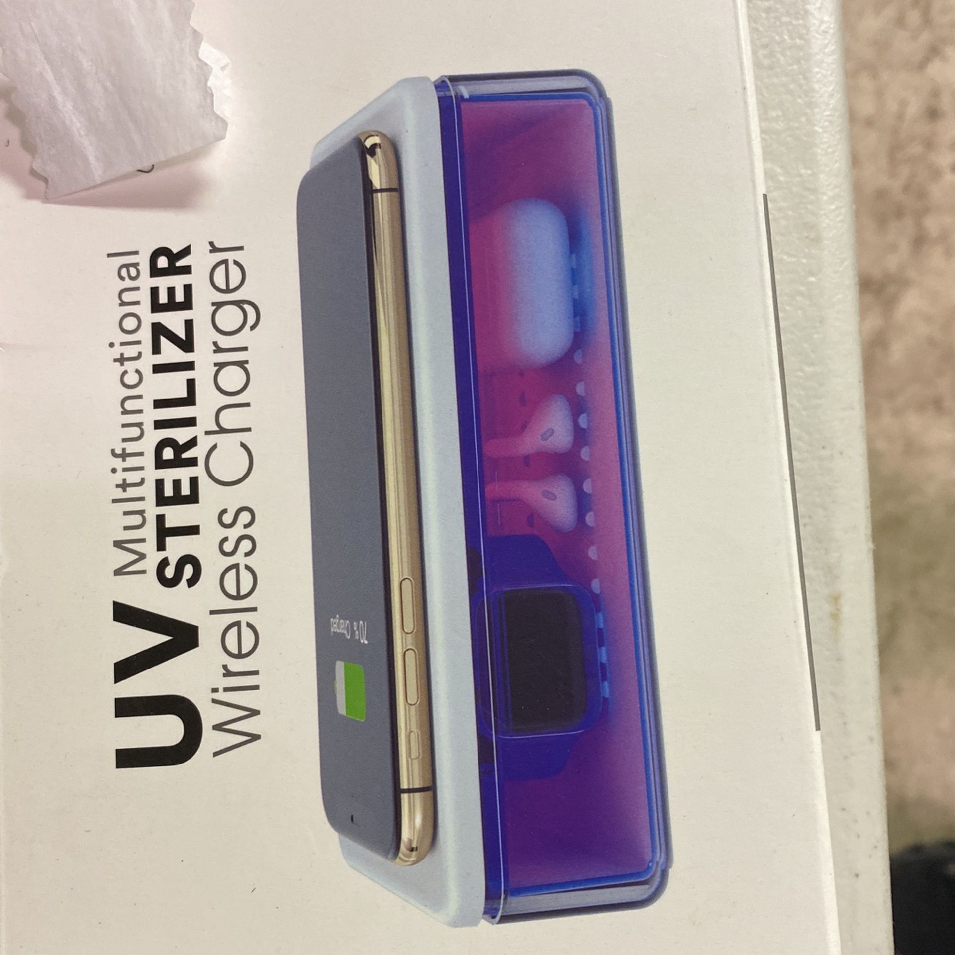UV Multifunctional Sterilizer Wireless Charger