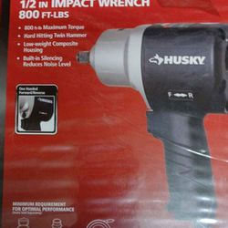 1/2" Impact Wrench (Air)  Husky