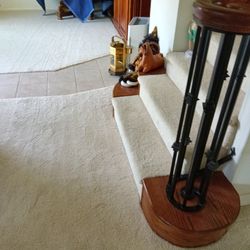 Installation Of Carpet.