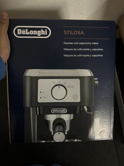 De'Longhi Stilosa Manual Espresso Machine - Black/Stainless - EC260BK