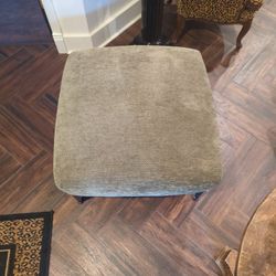 Wrought Iron Ottoman 