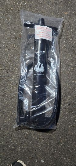 New ROC Outdoors Inflatable Paddle Board Hand Pump with Gauge & Hose