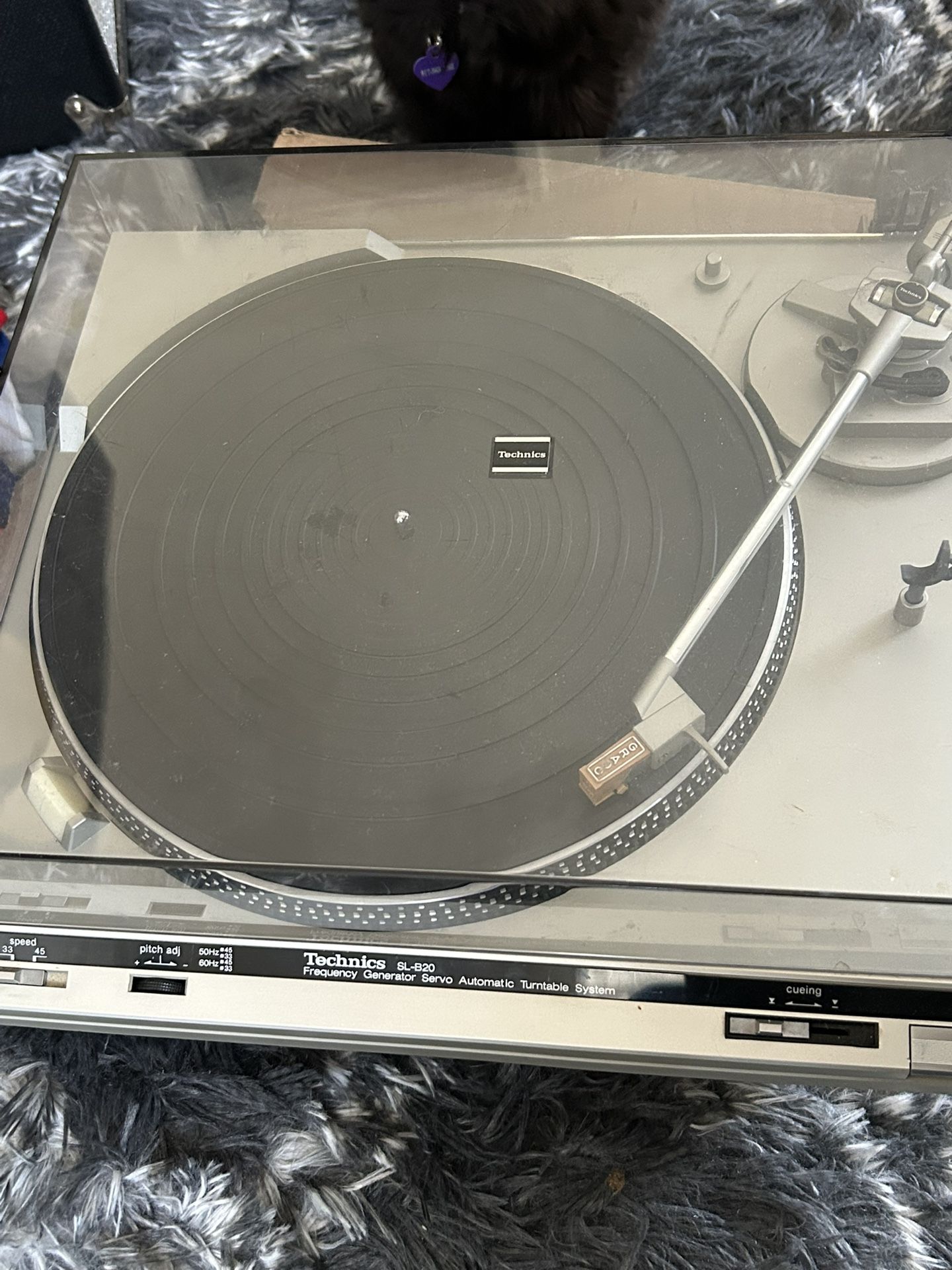 Technics SL-B20 Turntable-NO BELT/MOTOR & NEEDLE WORK!