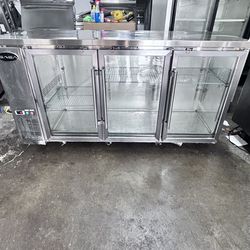 Commercial tray pan shelf cooler