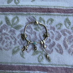 Pandora Bracelet with Disney Charms  ❀