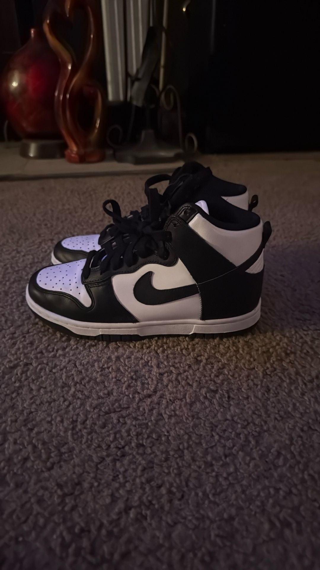 high top panda dunks