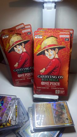 One Piece Tcg Carrying On His Will Sleeved Booster Pack