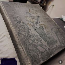 Vintage Musical 🎵 Gems 1895 hardcover Song Book.