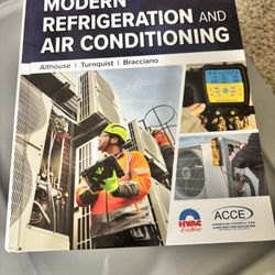 Brand New Modern Refrigeration Book