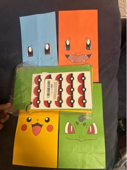 24 pack of Pokémon paper bags