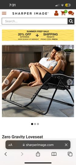 Zero Gravity Love Seat 
