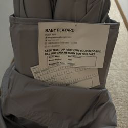 Baby playard