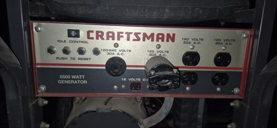 Craftsman Generator