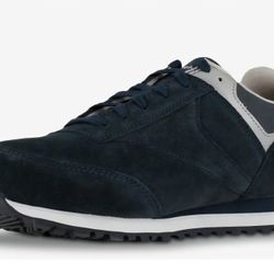 Reebok Work Men's Leelap Retro Steel Toe Work Shoes  Blue Suede Size 11