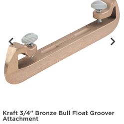 Brass Concrete Jointer