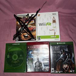 XBOX One video games (lot) - Pre owned in great condition!