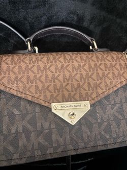 authentic Michael Kors brown crossbody