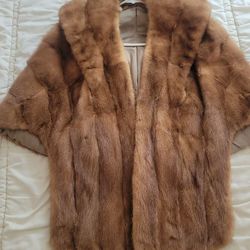 Mink Fur Jacket / Wrap