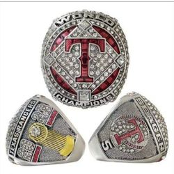 Texas Rangers World Series Championship Ring 2023 New Fan Edition Size 11 Seager