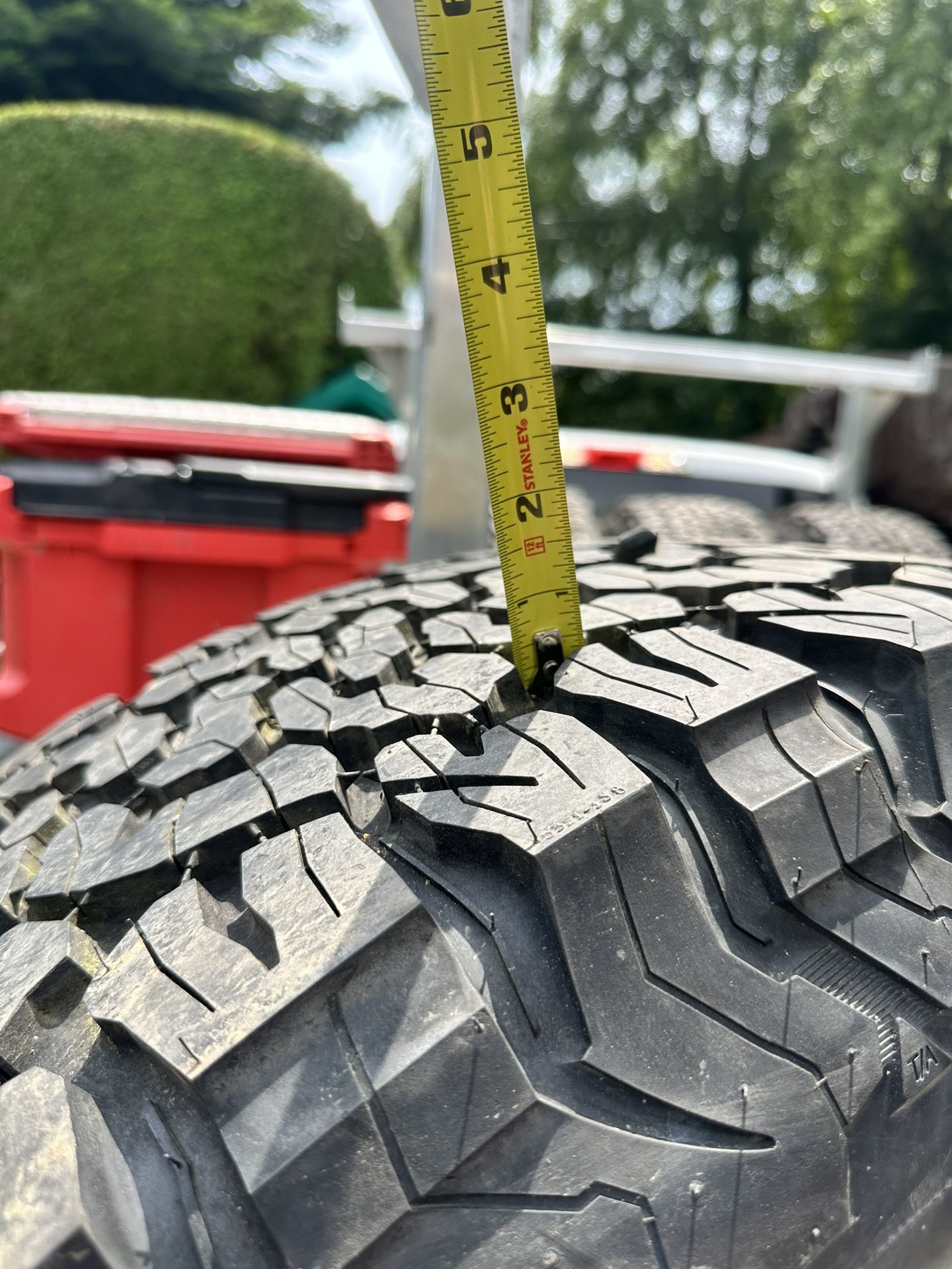 8 Lug Chevy Wheels & Tires Set Of 5