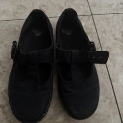 Dr. Martens Woolwich Canvas Mary Janes  
