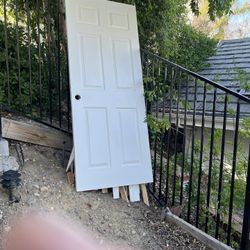 Panel Doors With Most Of The Door Casings 