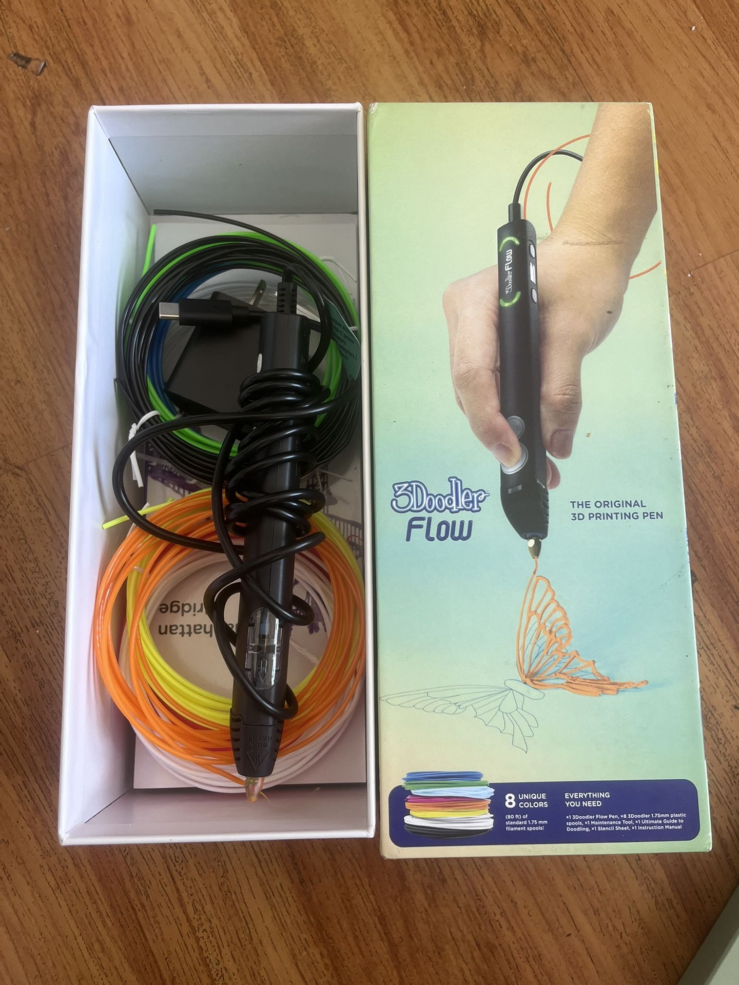 3D Doodler Flow printing pen Perfect For Making 3d Stuff And Perfect For Kids And Safe With No Harsh Chemicals