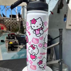 Hello Kitty Water Bottle 