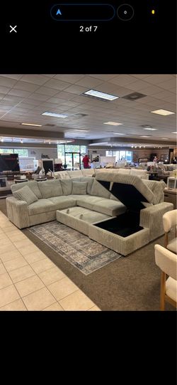 New sectional sleeper in box buy now pay later $39 down no credit needed
