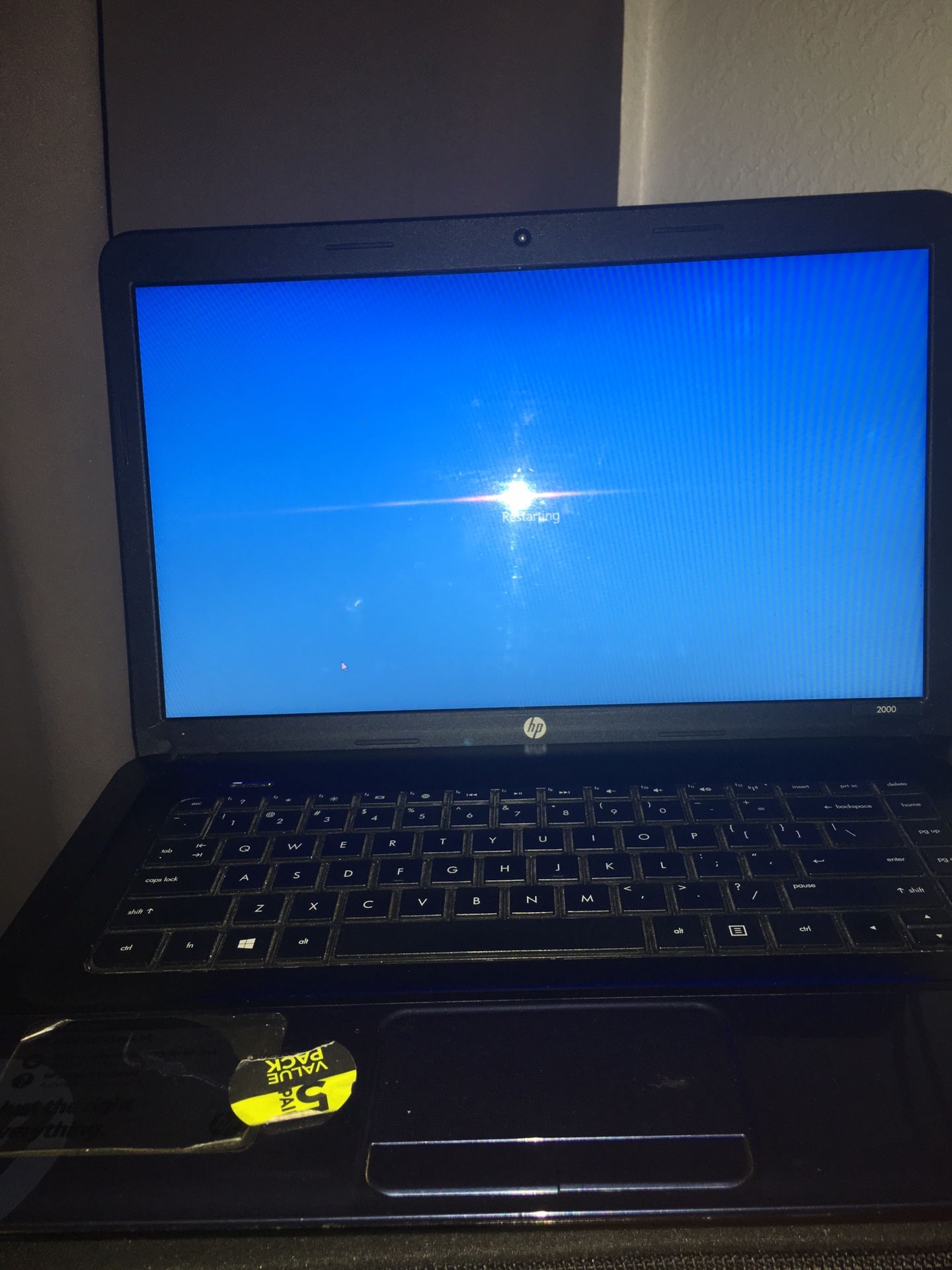 Hp 2000 15” Laptop Notebook
