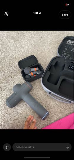 Sharper Image Percussion Massage Gun with Case