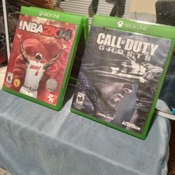 Xbox One Nba2k14 And Call Of Duty Ghost