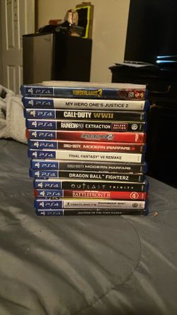 PS4 bundle of games / 15 video games