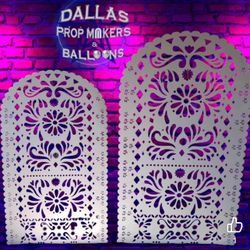 Talavera Panel / Papel Picado  Backdrops 