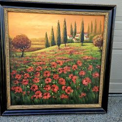 Italian Villa Painting 36"x36"