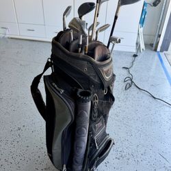 Golf Bag And Golf Clubs
